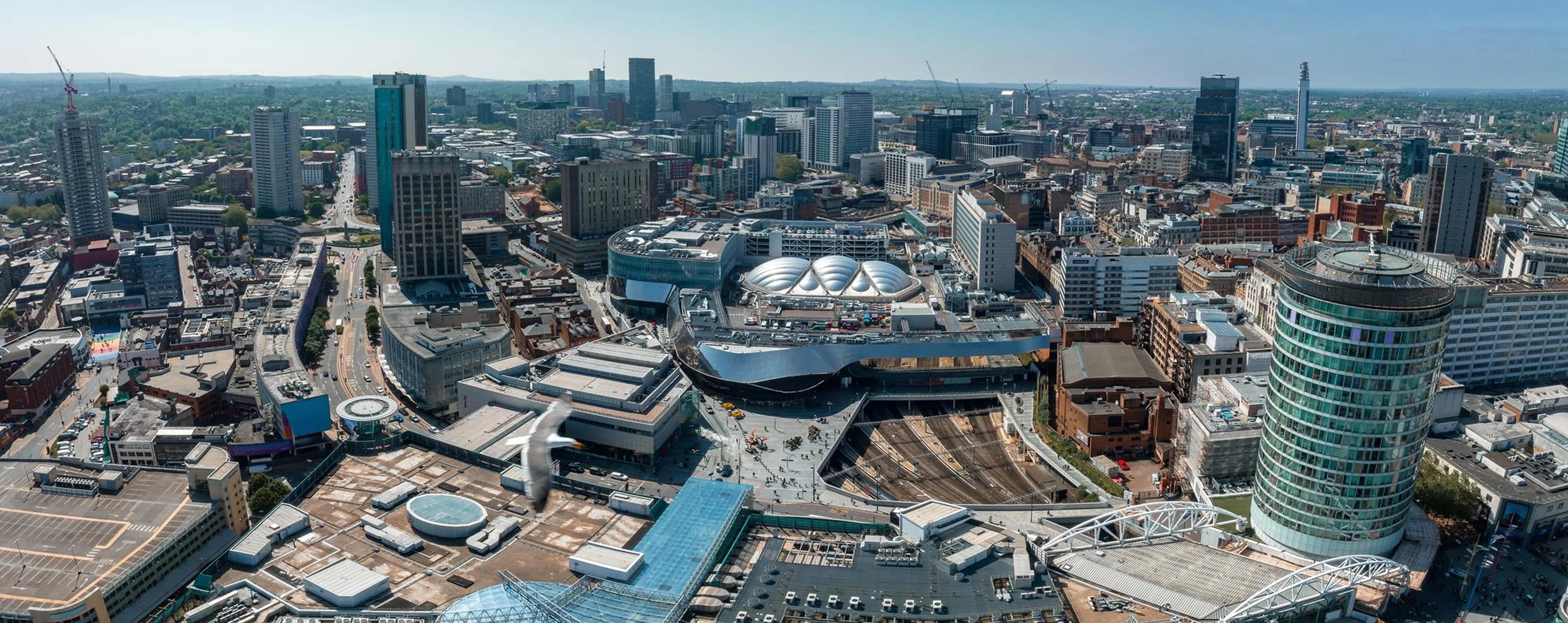 Birmingham City Centre Skyline